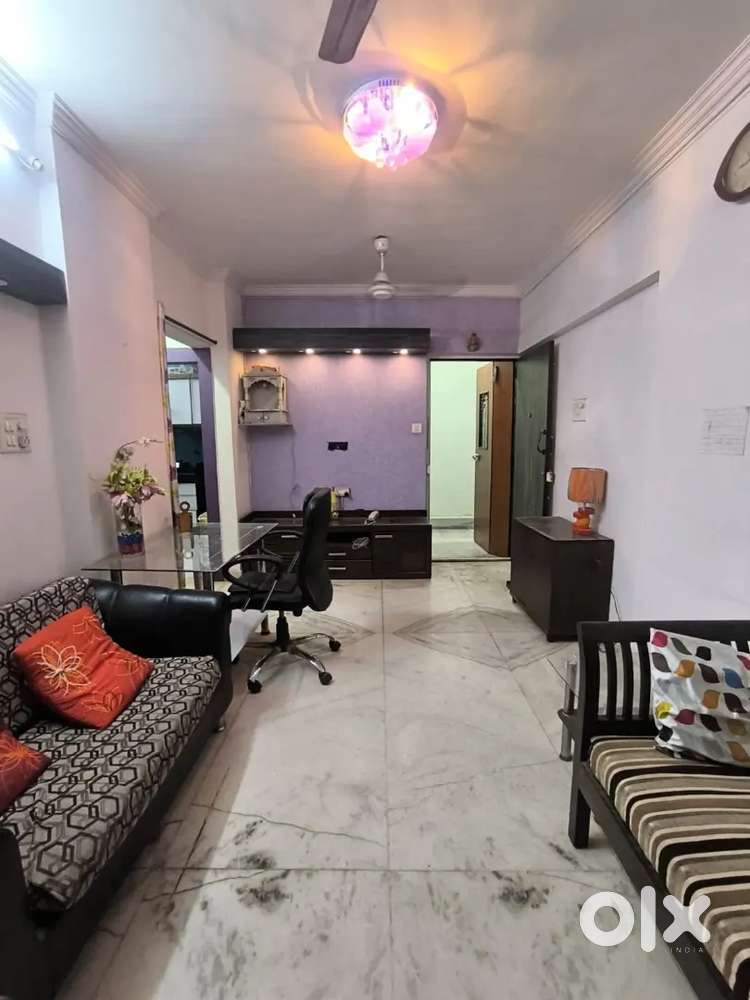 1bhk furnished flat on rent in evershine Nagar malad west