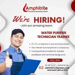 WE'RE HIRING – Water Purifier Maintenance Trainee