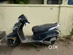 This scooty is in normal condition