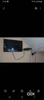 A philips company original led tv with free dish is for sale