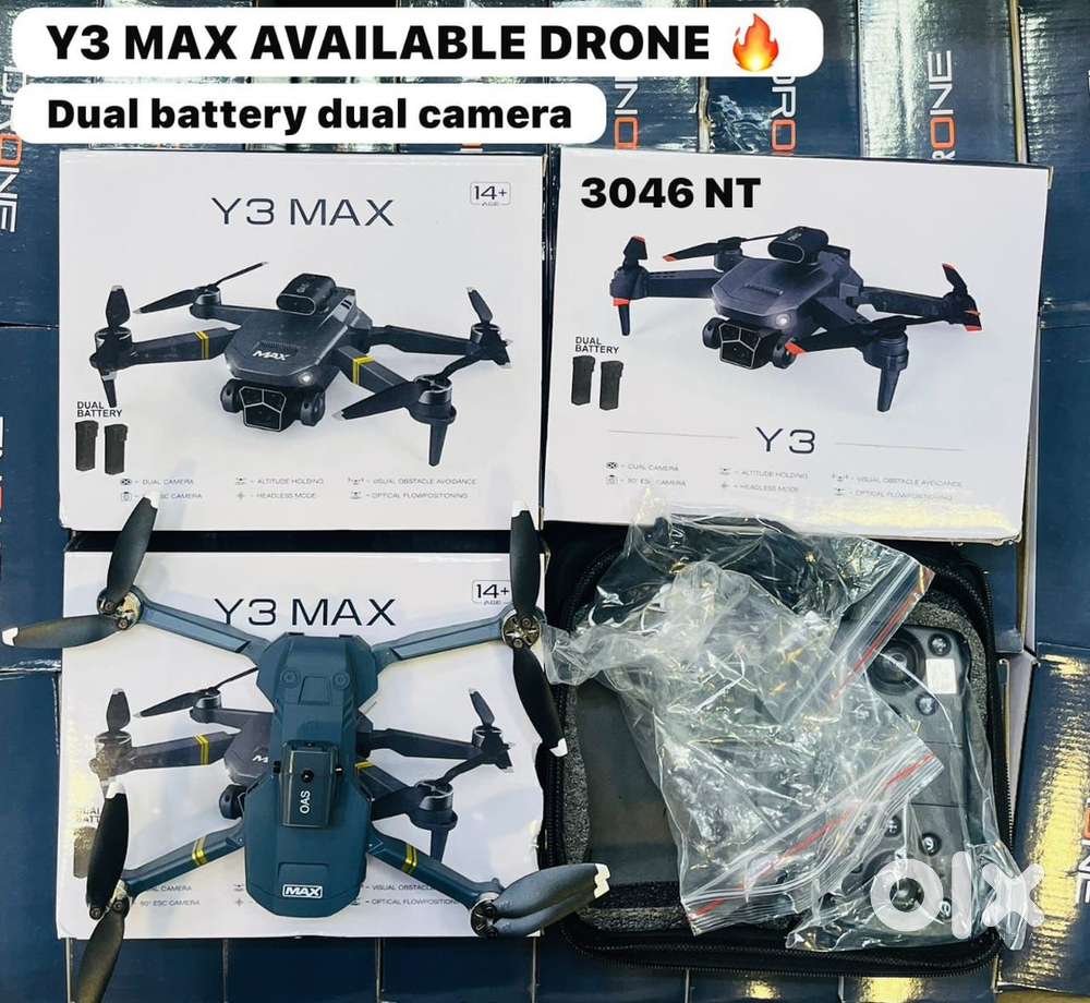 Y3 MAX Brushless Mini Drone - 5-Sided Obstacle Avoidance  4K