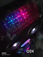 Clarion dj home theater ,,8 inchi 4 speaker with echlizer  ,mic system