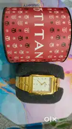 Titan Gold Dial Analog Watch with Original Box @ Best Price