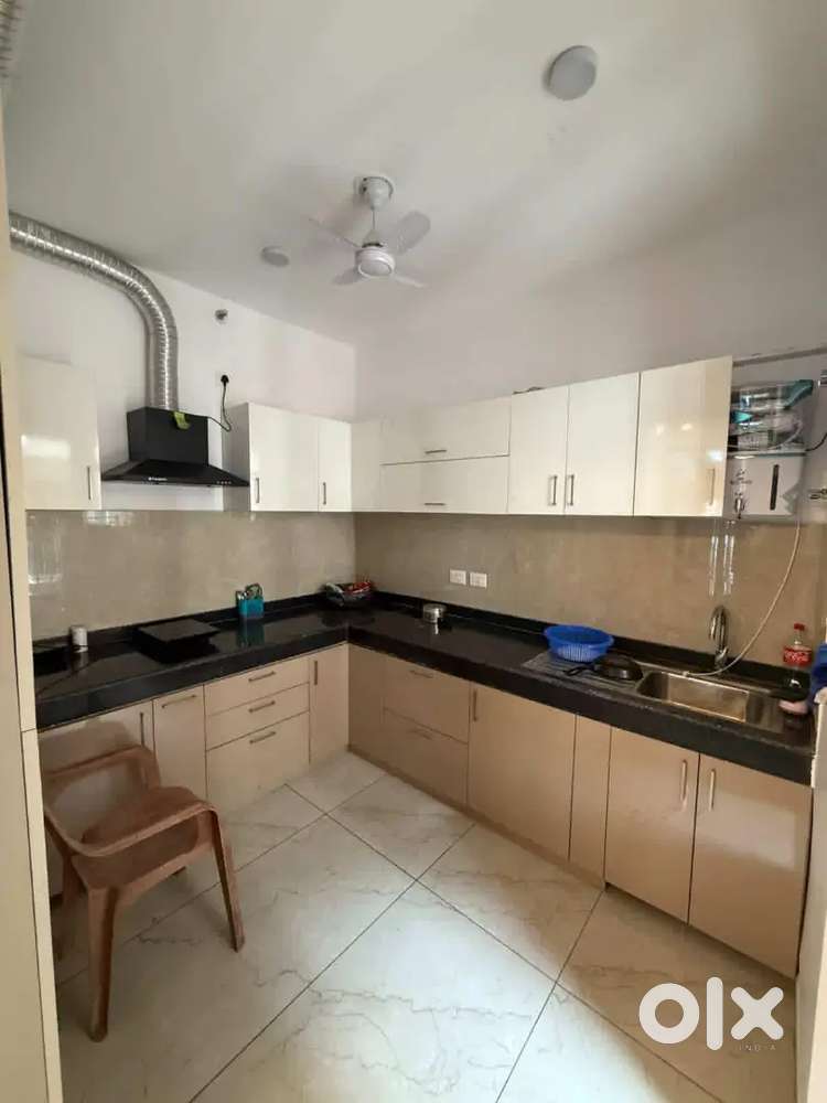 Flat 2 bhk furnished