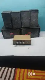 Mini dj setup toys full hand made working 200 watts amplifier