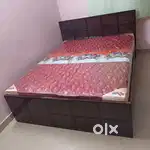 New luxury model Queen size bed without storage at very affordable pri