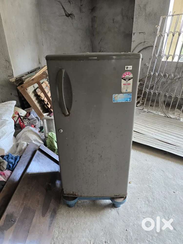 old fridge