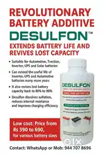Tubular Battery Additive - DESULFON