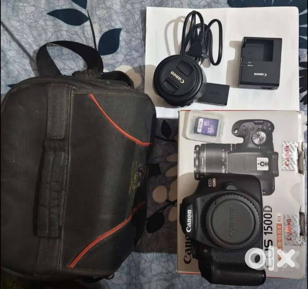 Canon EOS 1500d DSLR camera