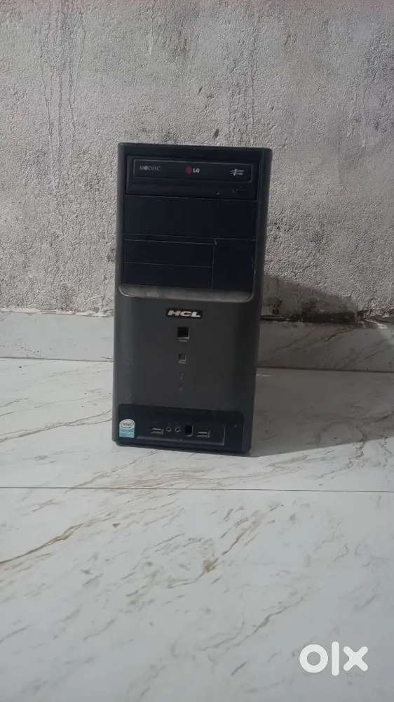 HCL Cpu working condition dual core 4gb Ram 500Gb hdd