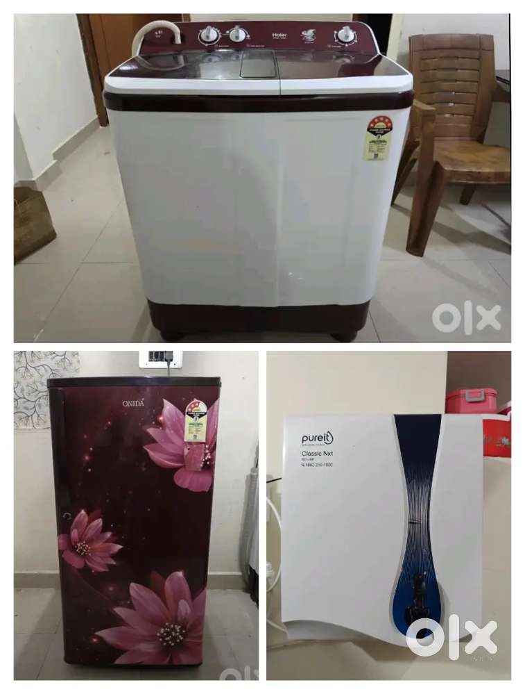 Haier 8 kg Semi Automatic Washing Machine 5 Star rating