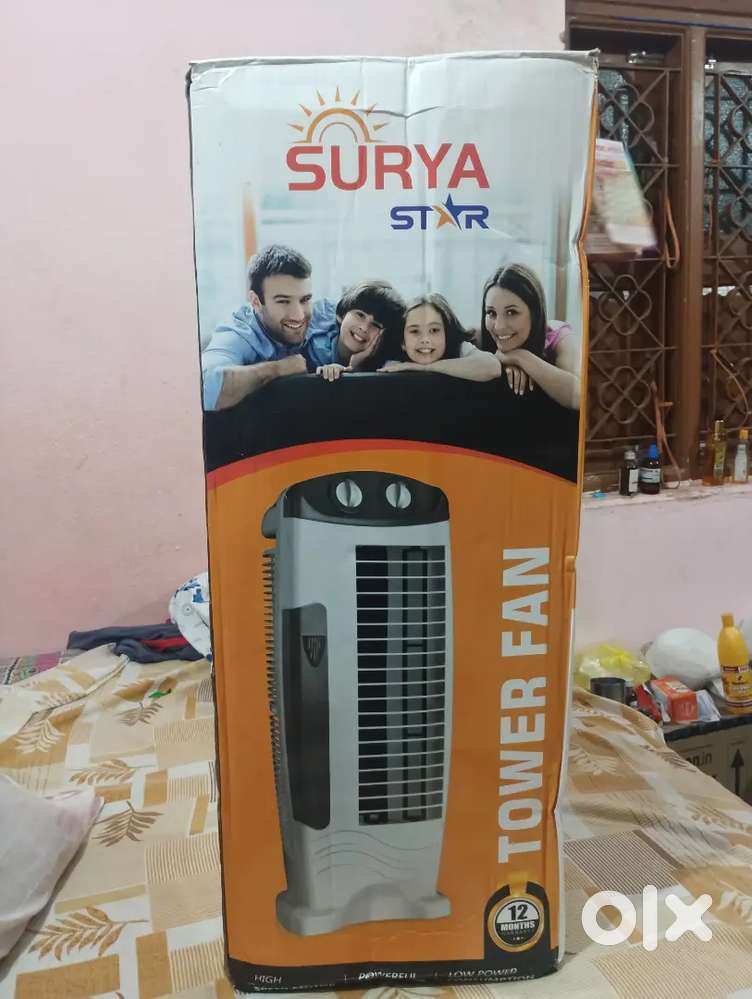 1 week Tower Fan