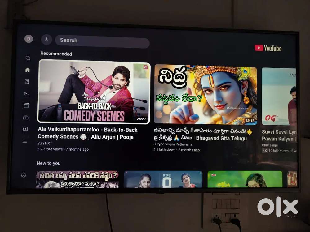 Mi tv 55 incs looking new