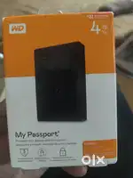 WD western digital 4tb my passport hard seal pack with bill warranty