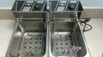Commercial Electric Double Tank Fryer | Ideal for Cafes & Food Joints
