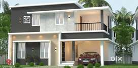 Affordable Price - 4 BHK 5 Cent Land House for Sale in Mannuthy