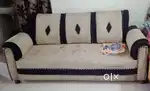 3 Seater +2 Chair Sofa Set with Good Condition
