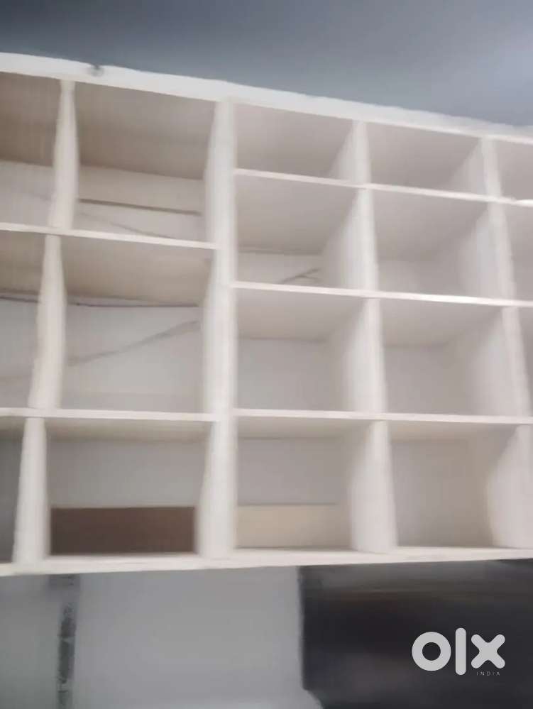 Shop rack , display rack with storage and counter for sale