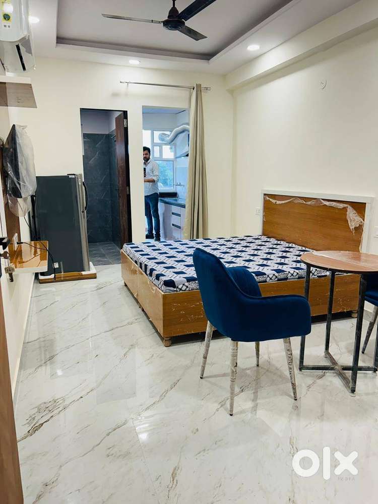 Fully-furnished studio rooms are located near akshya patra jagatpura