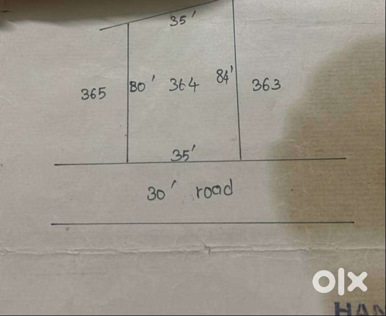 Residential plot for sale