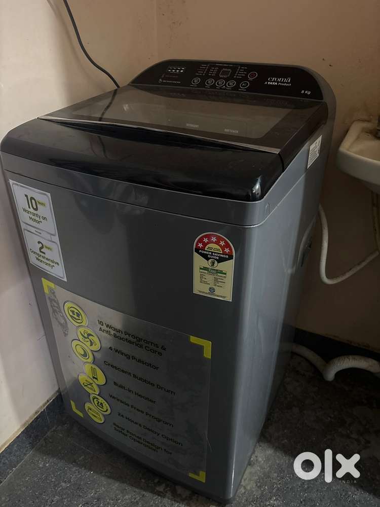 Croma 8kg top load washing machine