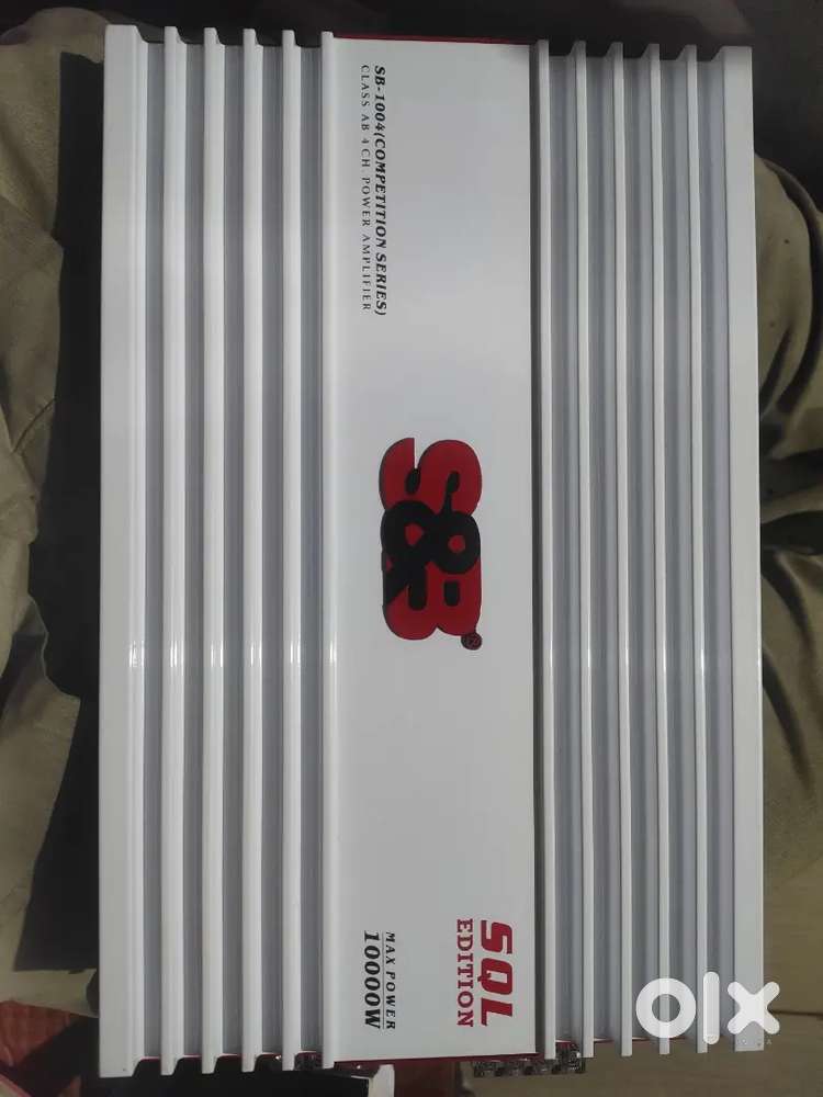 S&B amplifier 1000watts
