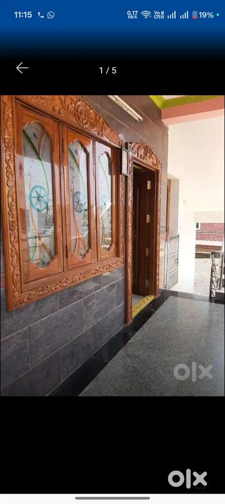 Double bedroom house with good ventilation and 24hr water