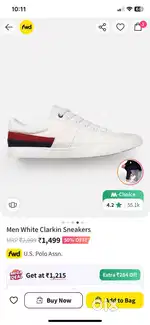 Brand new USPA Sneakers Shoe with Box