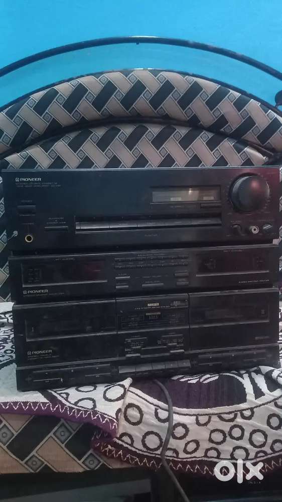 Pioneer double cassette stero amplifier