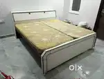 Double bed 6x6.25  Ft comfortable back with storage