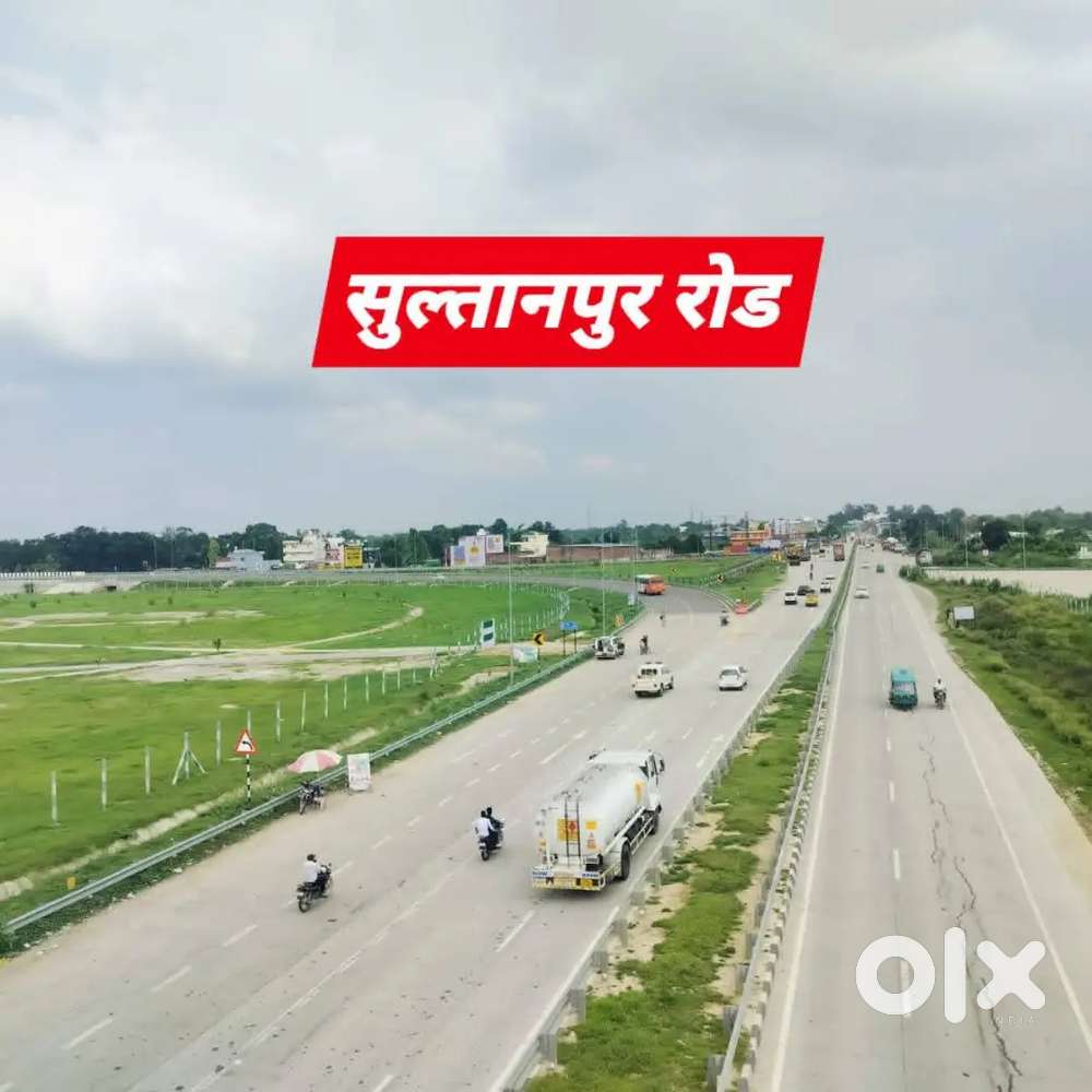 Lucknow to Sultanpur road pe plot near Saroj university kepass society