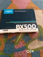 Crucial BX500 sealed and unused 240gb SSD