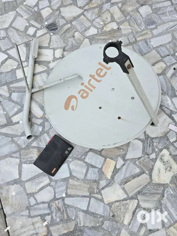 Dish Antenna and set top boxes.