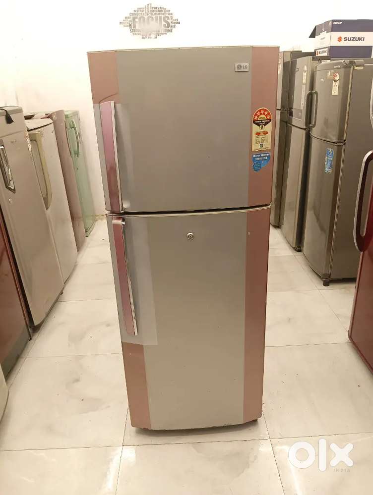 LG 240 Liters double door fridge 5 years warranty free home delivery