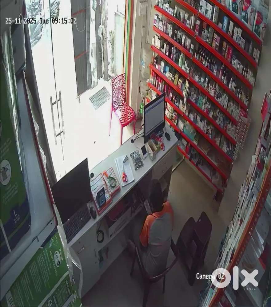 Medical shop sales person