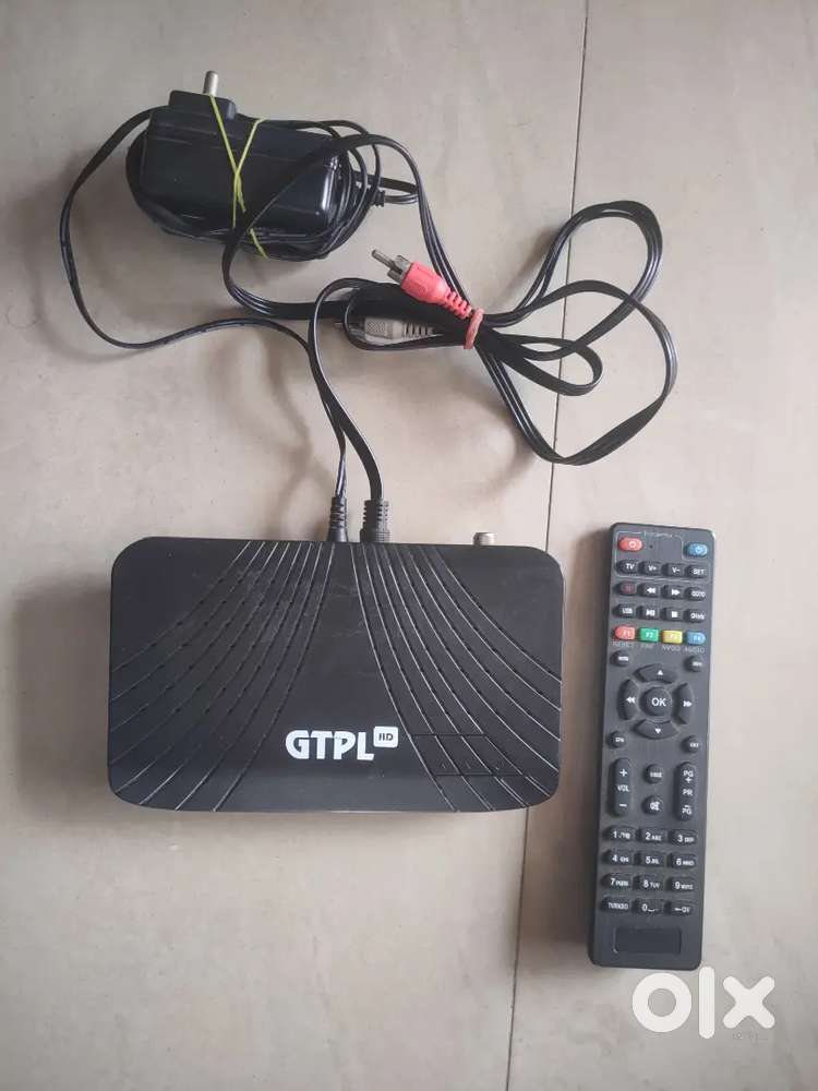 New HD set top box for cable tv connection