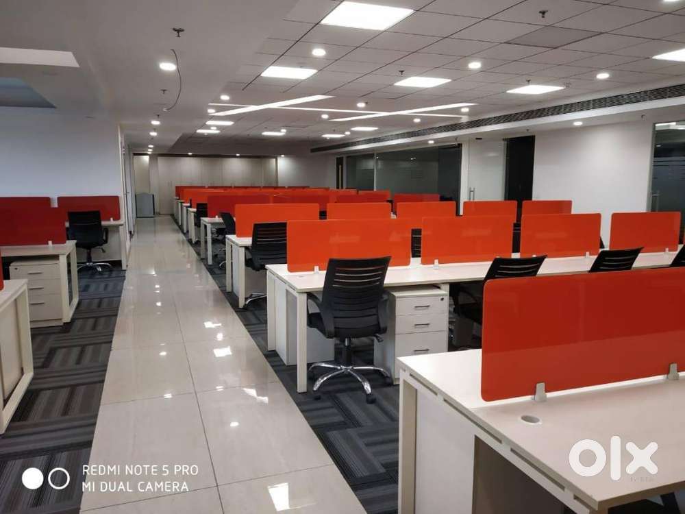 Affordable 70-80 Seater Furnished Office For Rent At RNT Marg