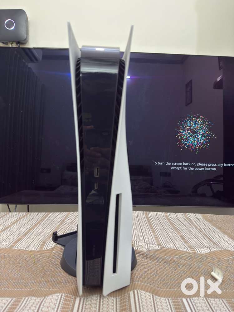 PS5 with stand and orginal controller