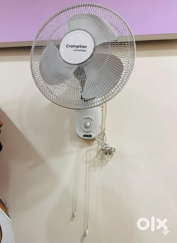 Crompton high speed wall fan
