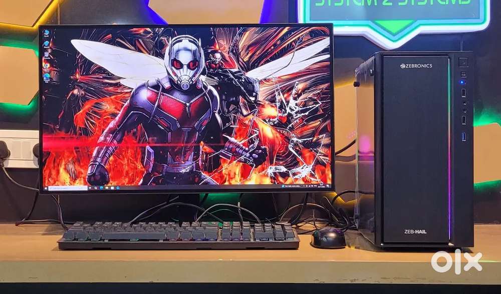 Core i7.7th / 16 gb ram / 1 tb nvme / 1 tb storage/ 27inchs monitor