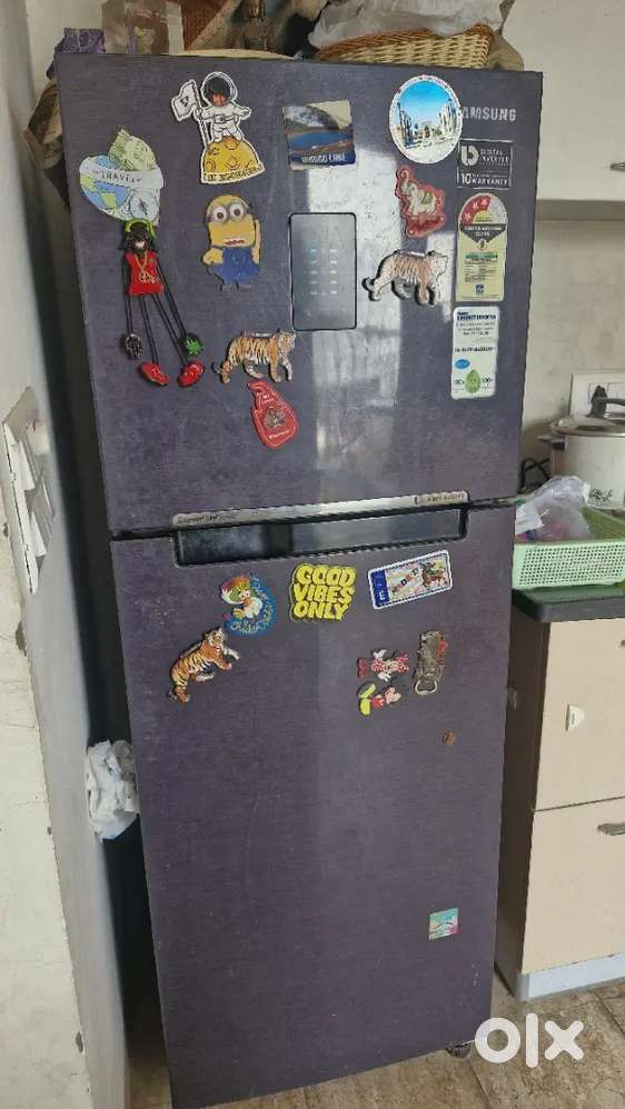 Samsung double door digital inverter tech fridge gently used