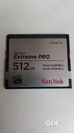 Cfast 2.0 512GB Memory ssd card c fast