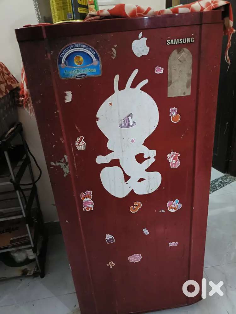 Fridge working but door is broken but everything else is working