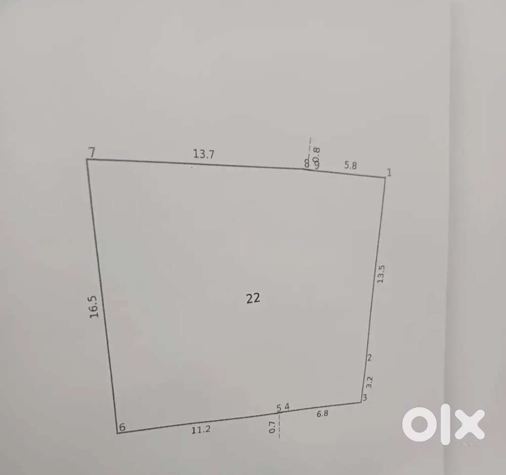 8 CENTS HOUSE PLOT FOR SALE IN PAPPANAMCODE KAIMANAM