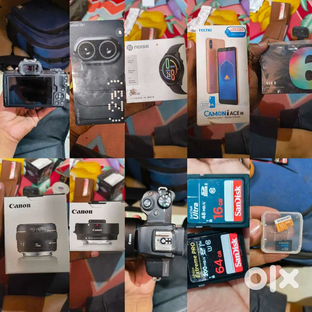 Selling all items camara  drone watch mobile.