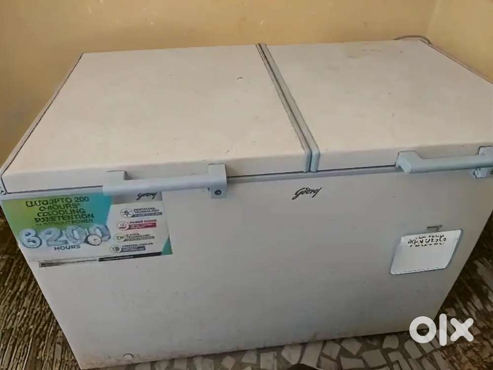 Godrej  converti unit, hard top freezer ,384 liters
