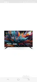 Sell new TV daiwa 43 brand New Google Tv 30 month warenty