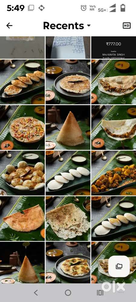 Chole Bhature,Paw Bhaji and continental chef