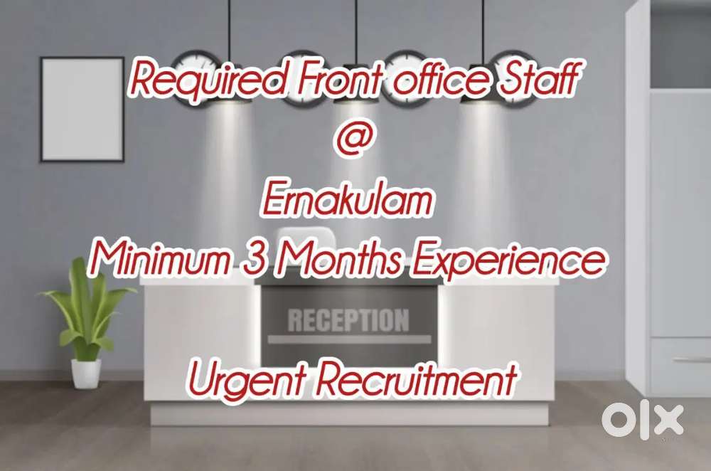 Front Office Staff (Male Only)