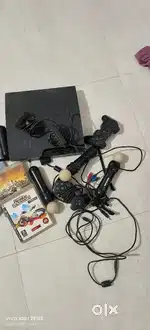 Play station 3 game and 5 cd   tp link wifi